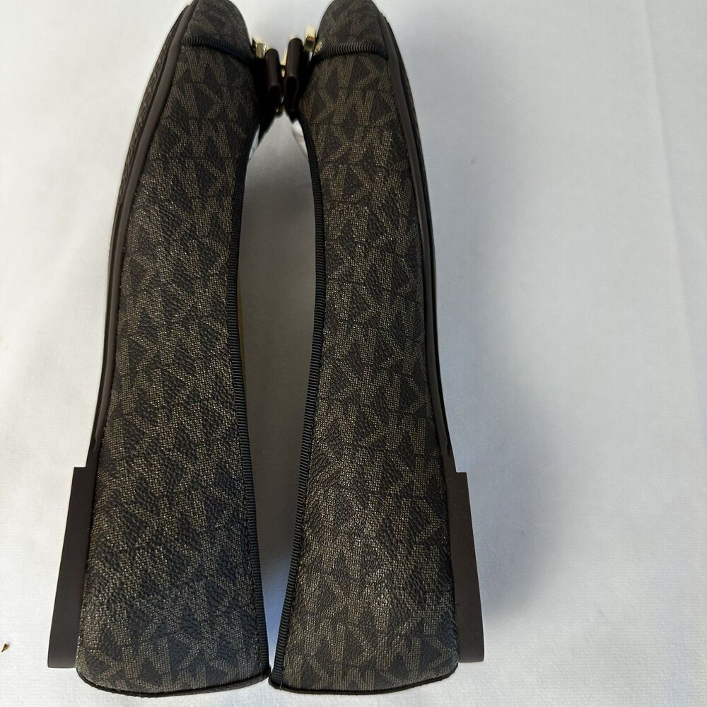 Michael Kors Alice Logo Ballet Flats Size 6.5 - Picture 3 of 8